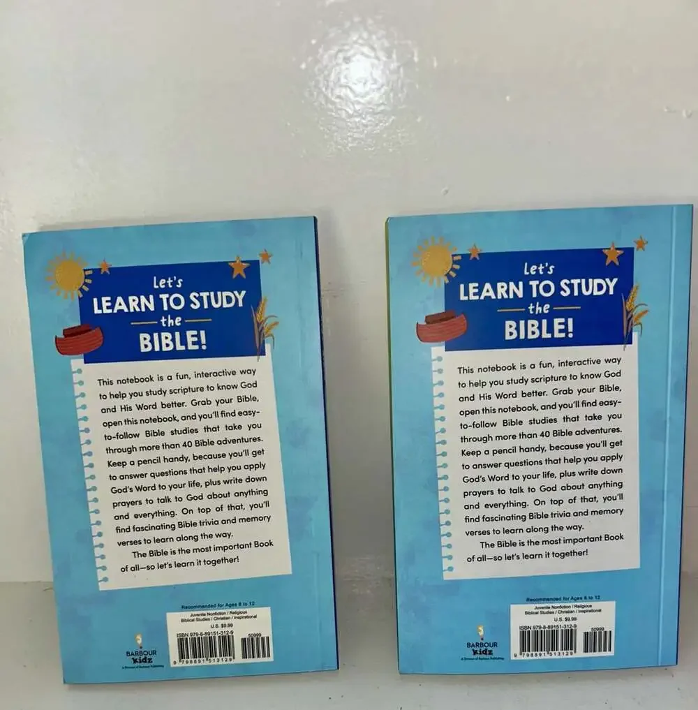 2 Kids' Bible Adventure Notebook: Easy-to-Follow Bible Studies for Kids